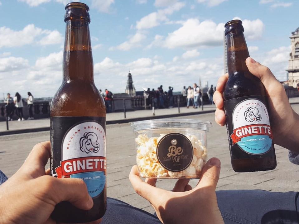 Ginette Blanche + Popcorn citron